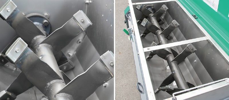 単層ホッパーのアップ