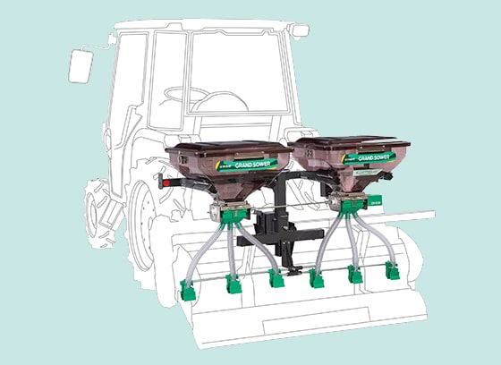 製品情報[肥料散布機 グランドソワーUX-GPシリーズ・農薬散布機]｜農業機械・農機具・農業機械製造・販売｜茨城県水戸市｜株式会社タイショー